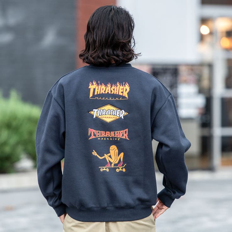 【レビューで送料無料】 THRASHER スラッシャー トレーナー[品番：SILM0014568]｜SILVER ウェア