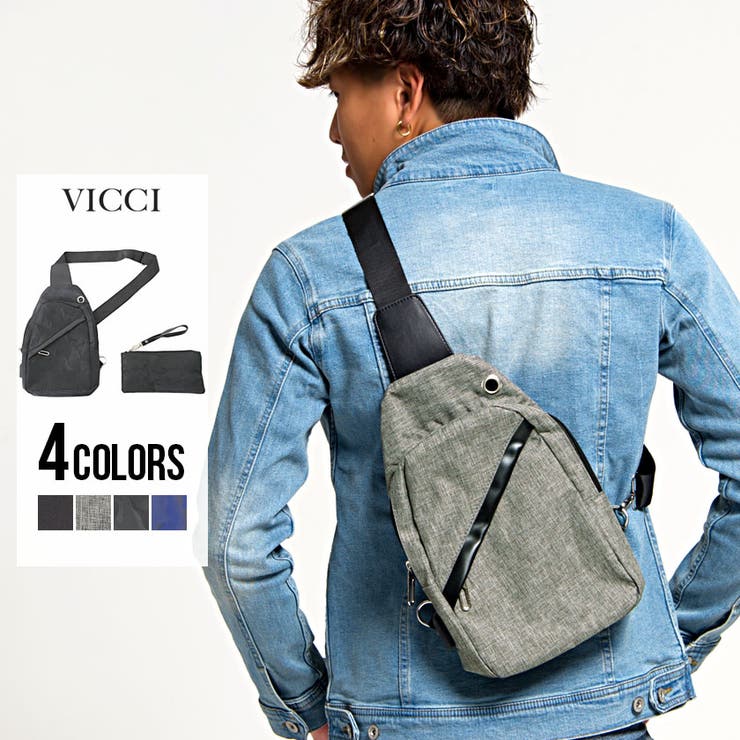 ショルダーバッグ メンズ Vicciポーチ ボディバッグ 品番 Silm Silver Bullet シルバーバレット のメンズ ファッション通販 Shoplist ショップリスト
