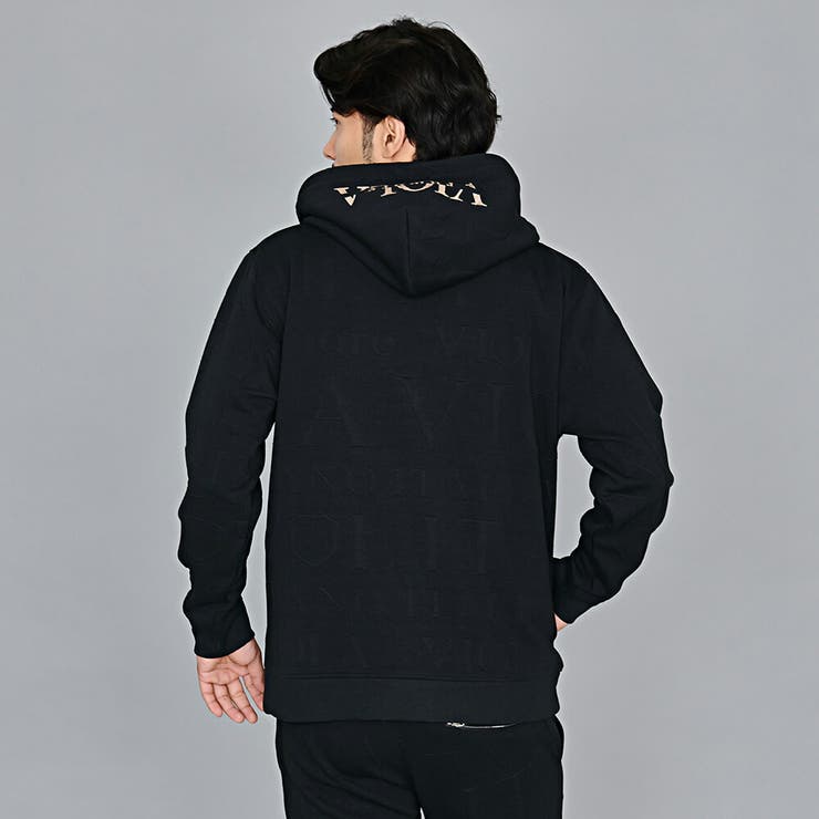 ジップパーカー メンズ ジップ[品番：SILM0014633]｜SILVER