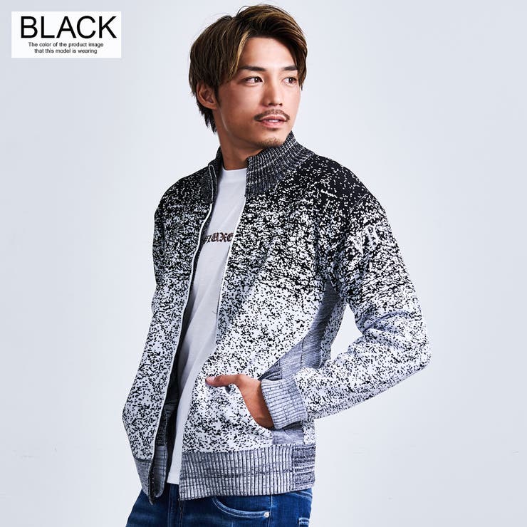 ジップブルゾン メンズ セーター | SILVER BULLET | 詳細画像8 