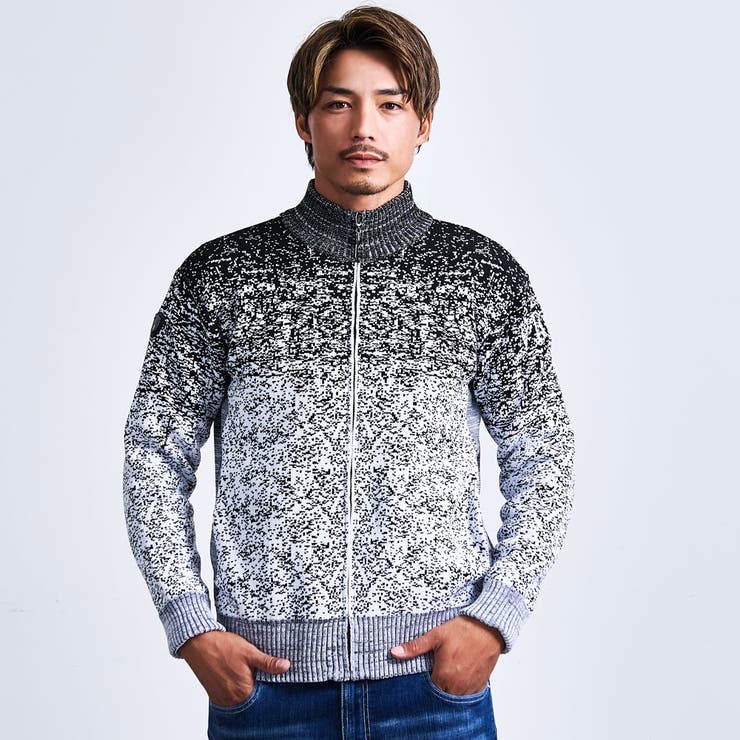 ジップブルゾン メンズ セーター | SILVER BULLET | 詳細画像12 