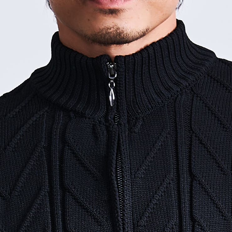 ニットブルゾン メンズ セーター | SILVER BULLET | 詳細画像11 