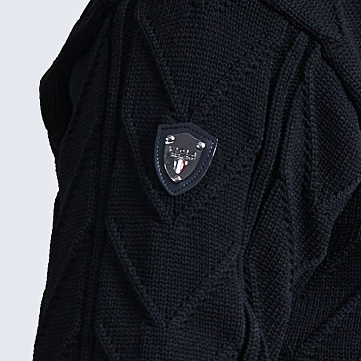 ニットブルゾン メンズ セーター | SILVER BULLET | 詳細画像12 