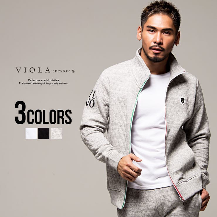 ジャージ メンズ Violaキルトダイヤ柄プリント入りジップアップトレーナー 品番 Silm Silver Bullet シルバーバレット のメンズファッション通販 Shoplist ショップリスト