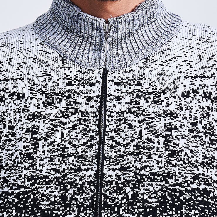 ジップブルゾン メンズ セーター | SILVER BULLET | 詳細画像13 