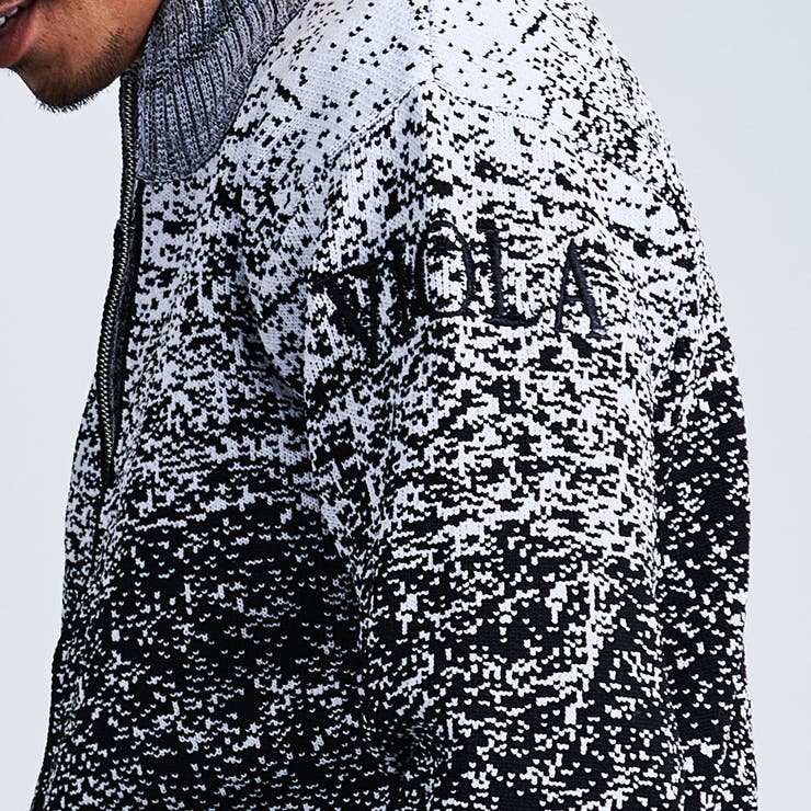 ジップブルゾン メンズ セーター | SILVER BULLET | 詳細画像18 