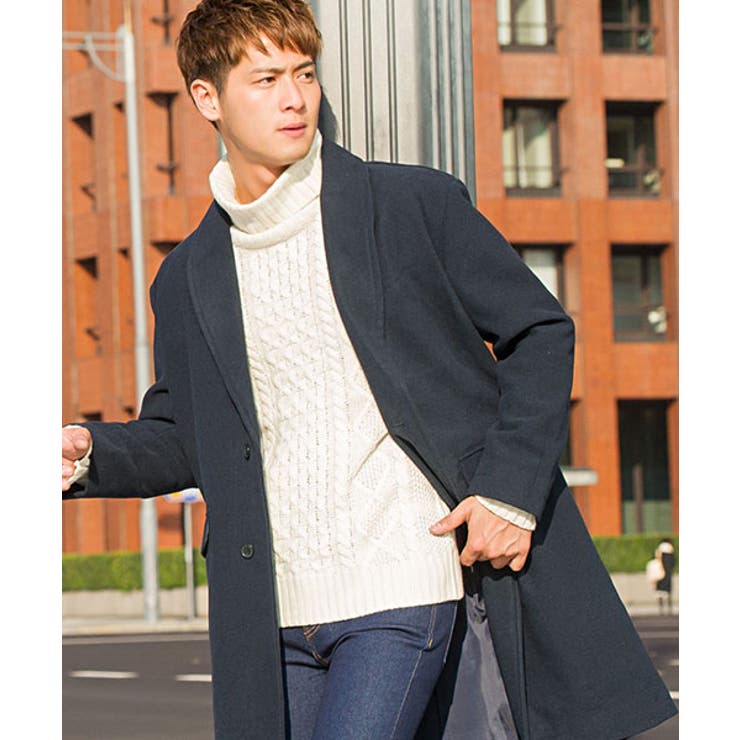 ショールカラーコート メンズ Cavariaショールカラーコート 品番 Silm Silver Bullet シルバーバレット のメンズ ファッション通販 Shoplist ショップリスト