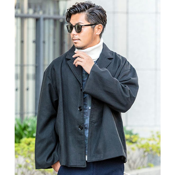 コート メンズ ショート丈 ショートコート Aymara Us