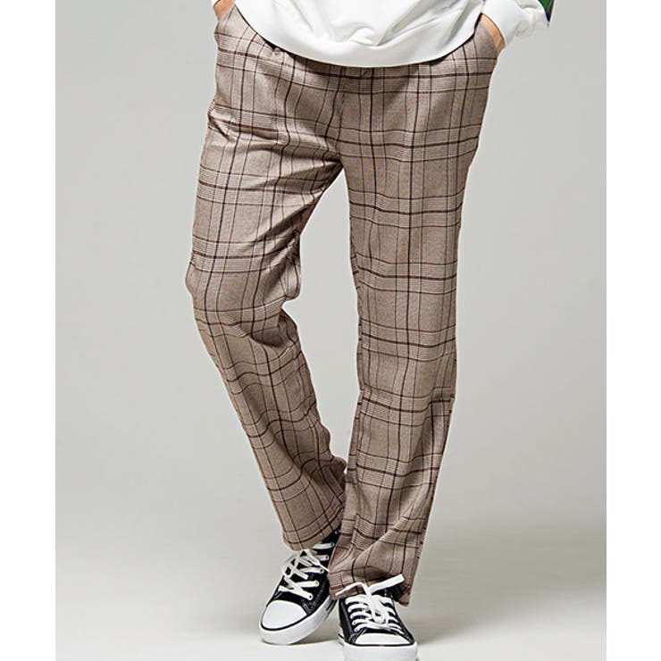 ワイドパンツ メンズ Vicciチェック柄trワイドパンツ 品番 Silm Silver Bullet シルバーバレット のメンズ ファッション通販 Shoplist ショップリスト