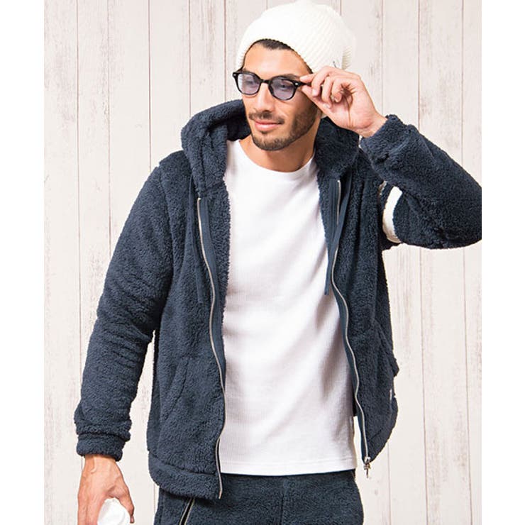 NAVY(ネイビー) | ボア ファー メンズ | SILVER BULLET