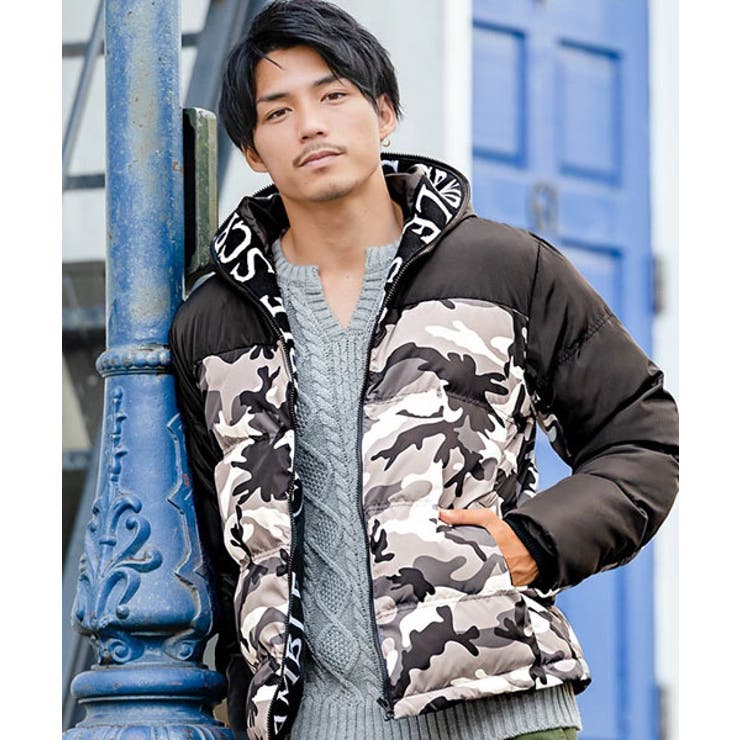 CAMO(カモフラージュ) | 中綿ジャケット メンズ ブルゾン | SILVER BULLET