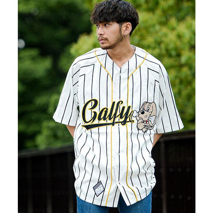 GALFY ガルフィ ベースボールシャツ[品番：SILM0012075]｜SILVER 