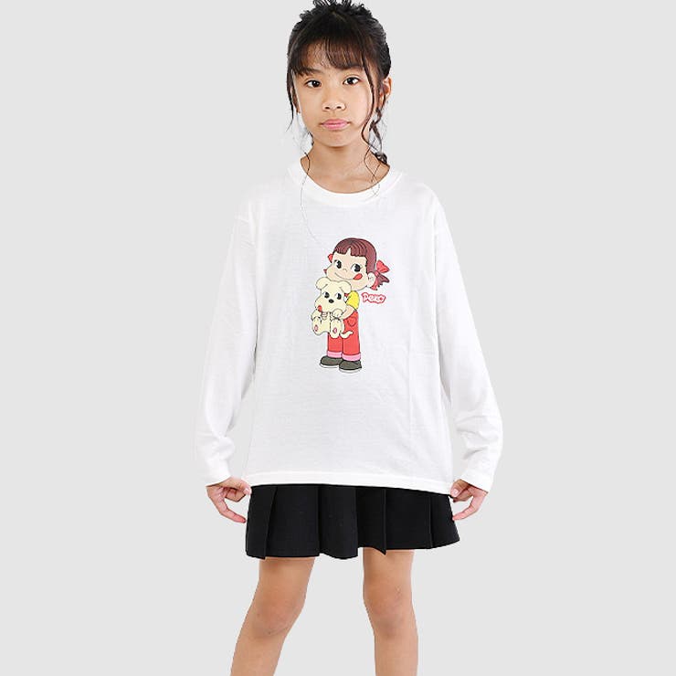 ペコちゃん キッズ ロンT[品番：SMFK0003006]｜シメファブリック