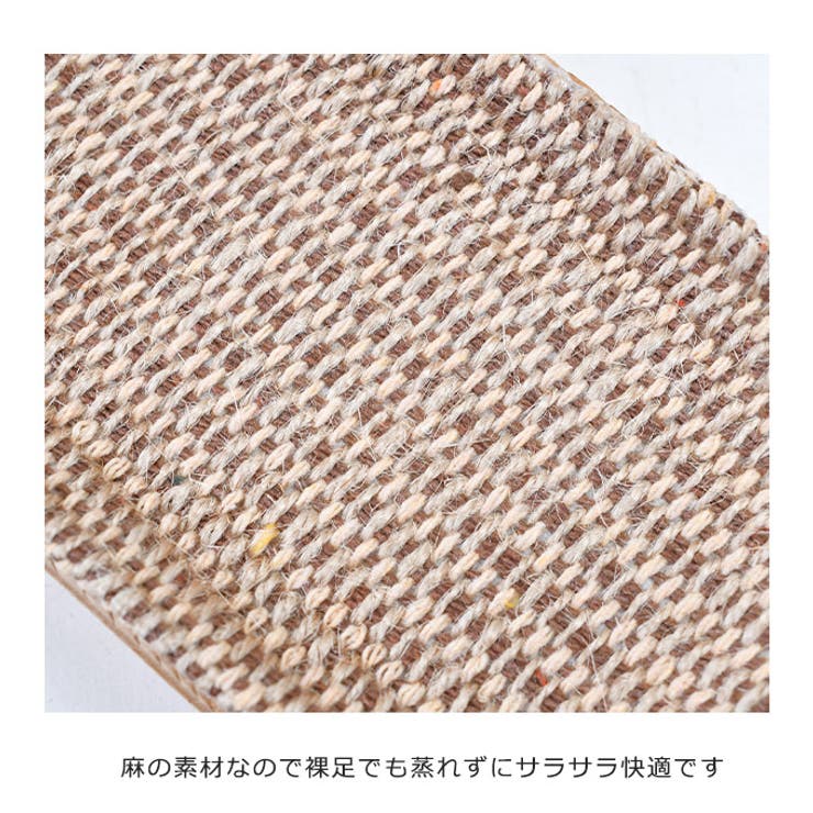 サンダル レディース リネンサンダル | シメファブリック  | 詳細画像8 