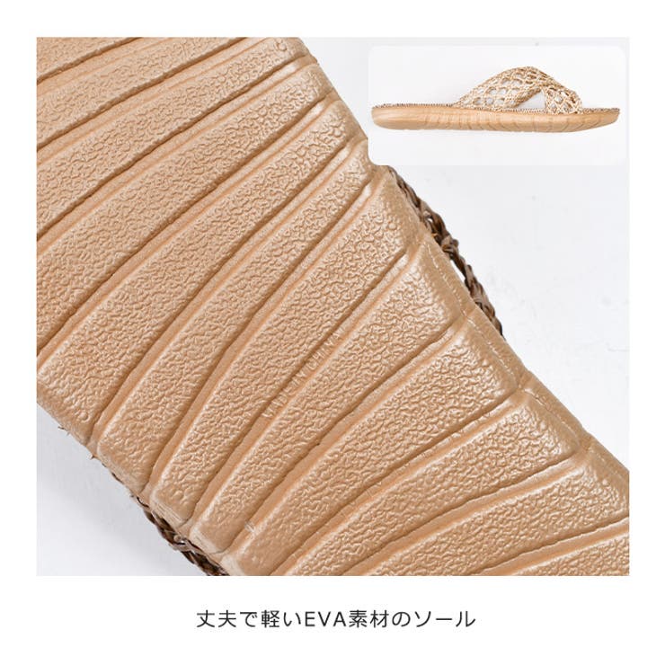 サンダル レディース リネンサンダル | シメファブリック  | 詳細画像7 