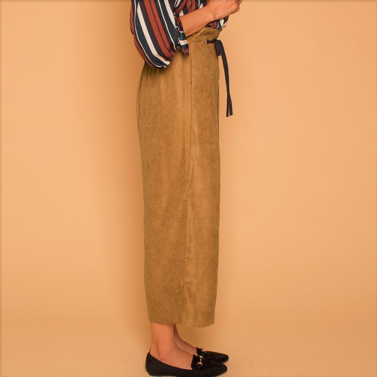 ライスコールウエストタックスピンドルワイドパンツ | s.i.p | 詳細画像7 