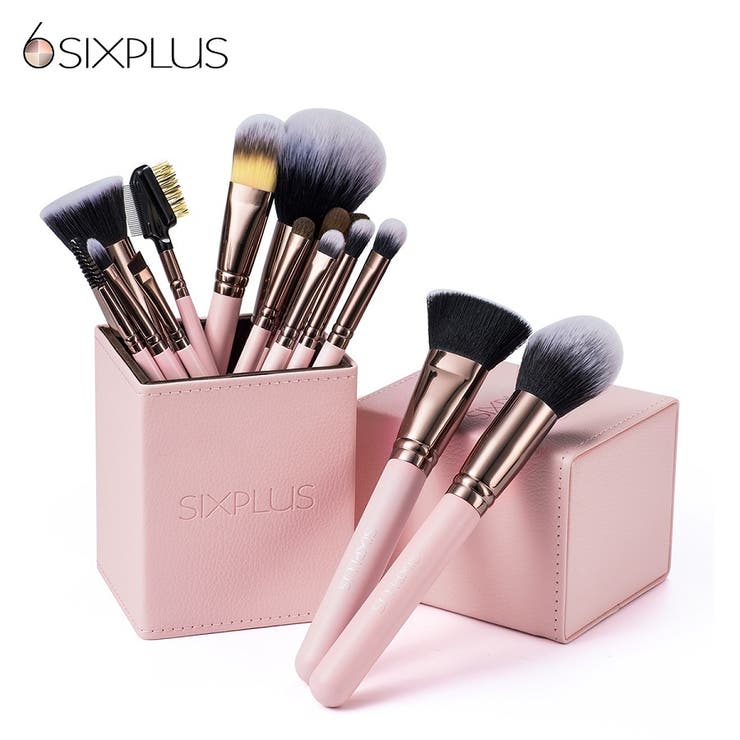 公式 Sixplus ロマンチックなピンク色 メイクブラシ 15本セット 品番 Sixe Sixplus シックスプラス のレディースファッション通販 Shoplist ショップリスト