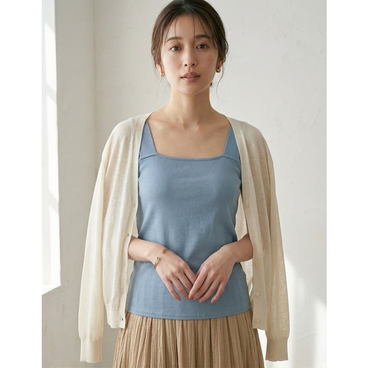 【新作 日本製】ブラ紐隠し タンクトップ | SJ ONLINE STORE | 詳細画像15 