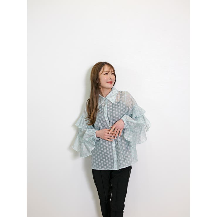 シャツ 長袖 フリル | SJ ONLINE STORE | 詳細画像19 