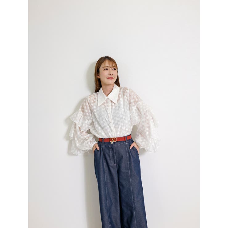 シャツ 長袖 フリル | SJ ONLINE STORE | 詳細画像21 
