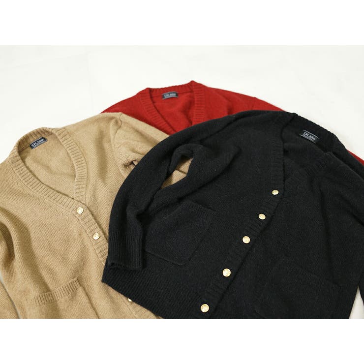 キャメル100% カーディガン レディース | SJ ONLINE STORE | 詳細画像2 