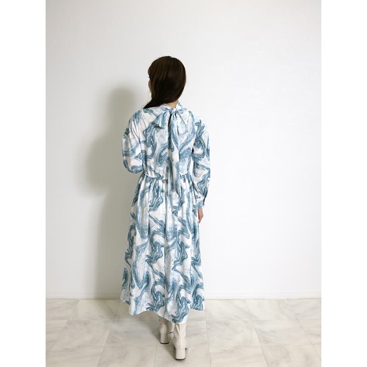 ワンピース きれいめ マーブル | SJ ONLINE STORE | 詳細画像16 