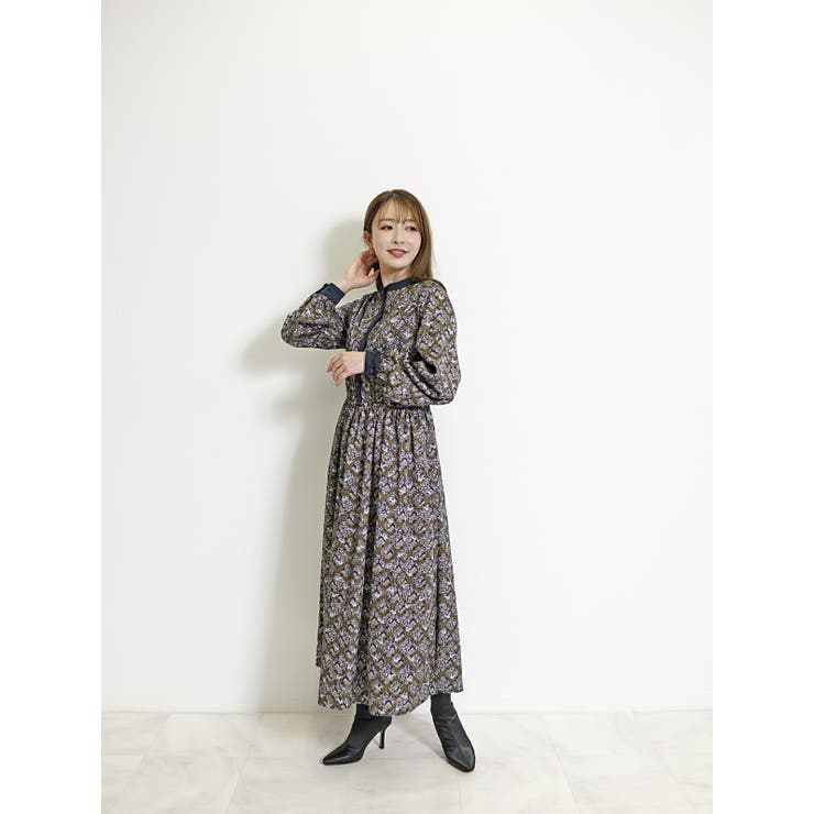 ワンピース ロング 柄 | SJ ONLINE STORE | 詳細画像8 