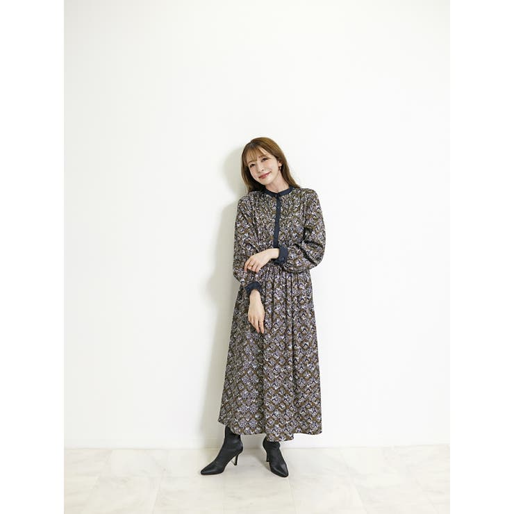 ワンピース ロング 柄 | SJ ONLINE STORE | 詳細画像9 