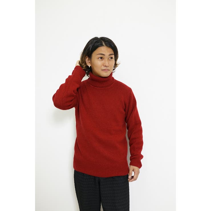 キャメル100% メンズ ニット | SJ ONLINE STORE | 詳細画像7 