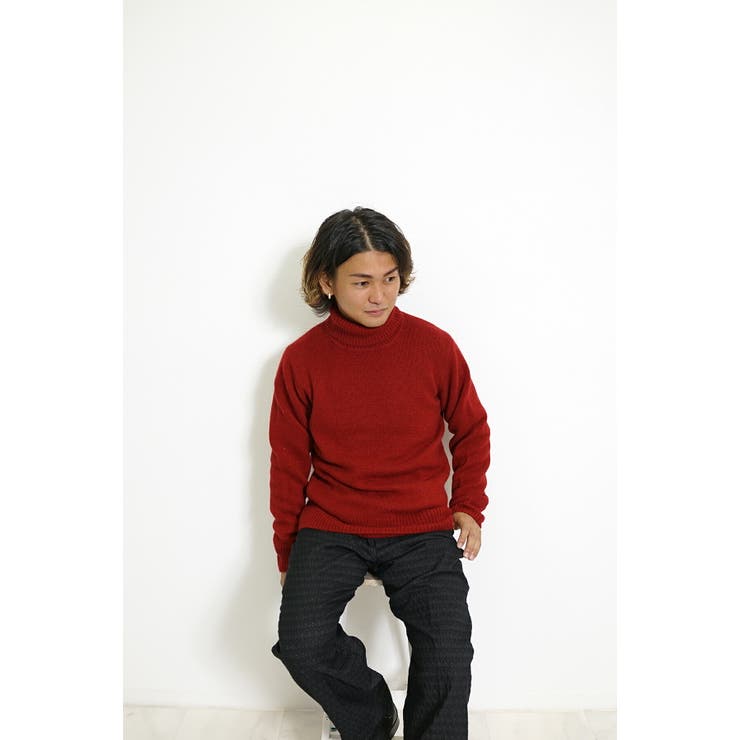 キャメル100% メンズ ニット | SJ ONLINE STORE | 詳細画像8 