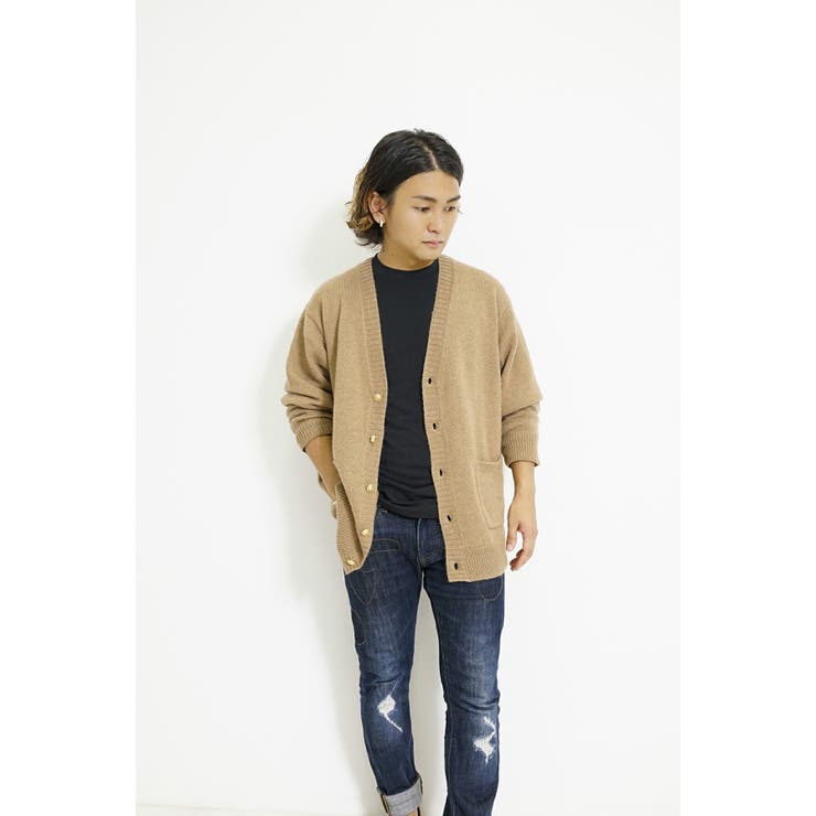 キャメル100% メンズ ニット | SJ ONLINE STORE | 詳細画像6 