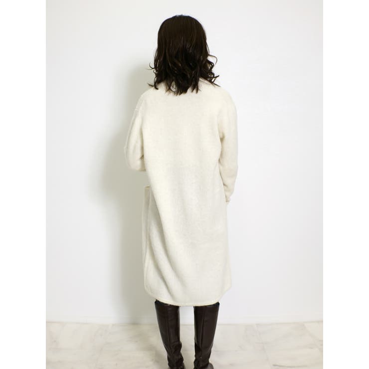 ロイヤルベビーアルパカ100% ロングカーディガン 秋冬 | SJ ONLINE STORE | 詳細画像5 