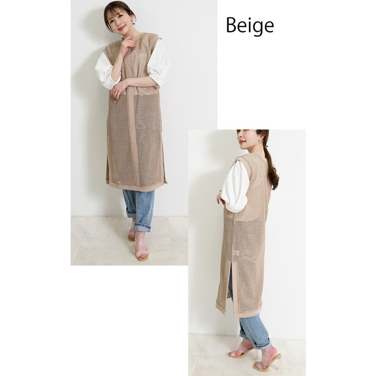 メッシュ ベスト レディース | SJ ONLINE STORE | 詳細画像3 