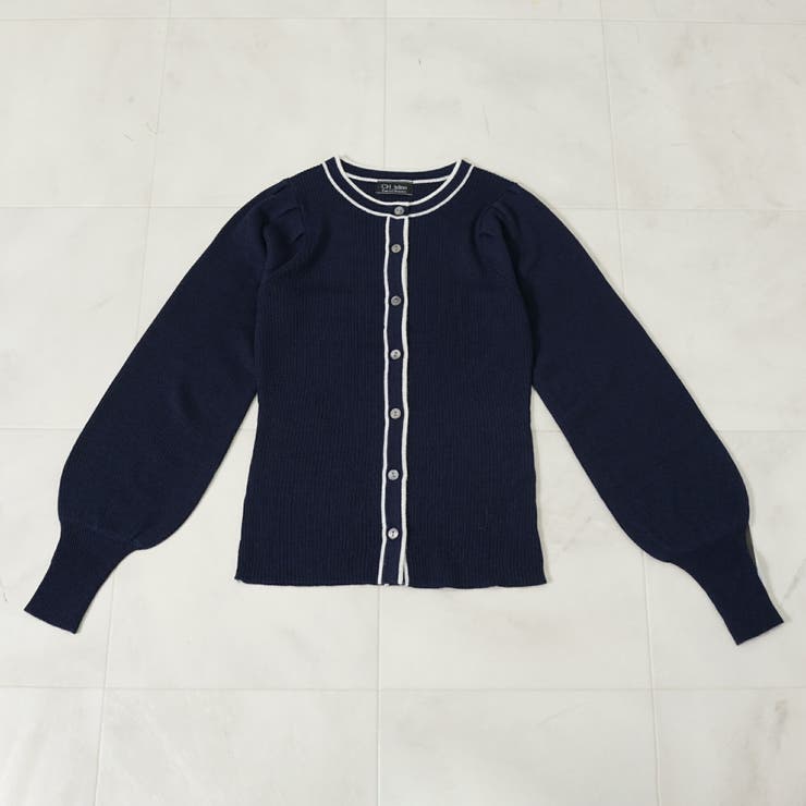 ネイビーxオフ | カーディガン レディース 薄手 | SJ ONLINE STORE