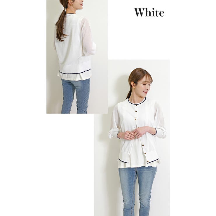 カーディガン レディース 薄手 | SJ ONLINE STORE | 詳細画像6 