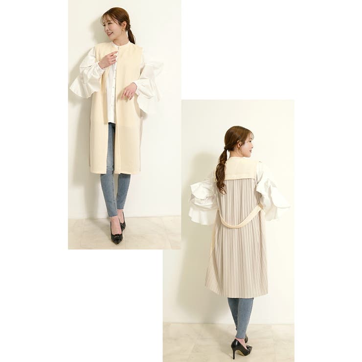 ジレ レディース ロング | SJ ONLINE STORE | 詳細画像6 