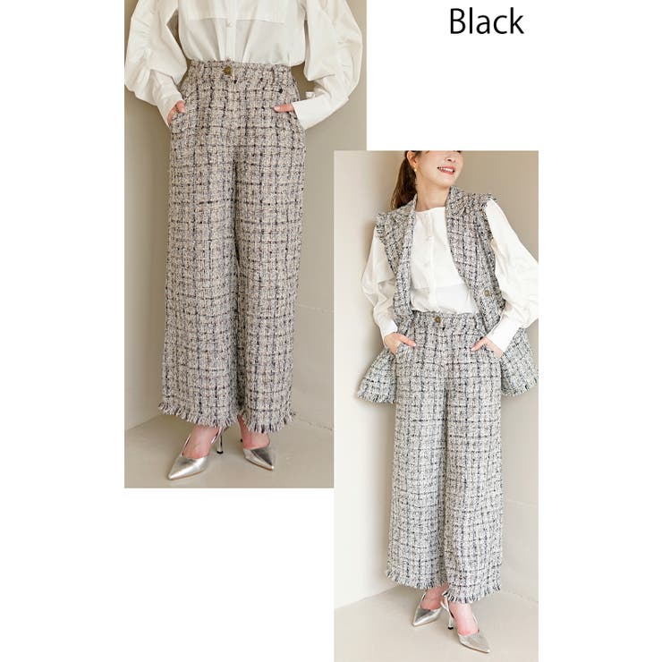 パンツ レディース ツイード | SJ ONLINE STORE | 詳細画像7 