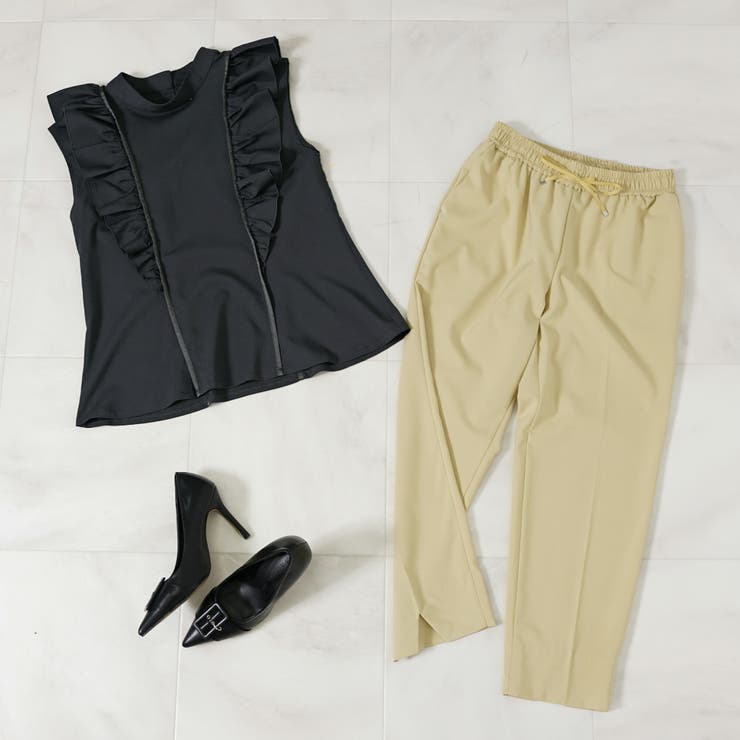 フリル ブラウス ノースリーブ | SJ ONLINE STORE | 詳細画像18 