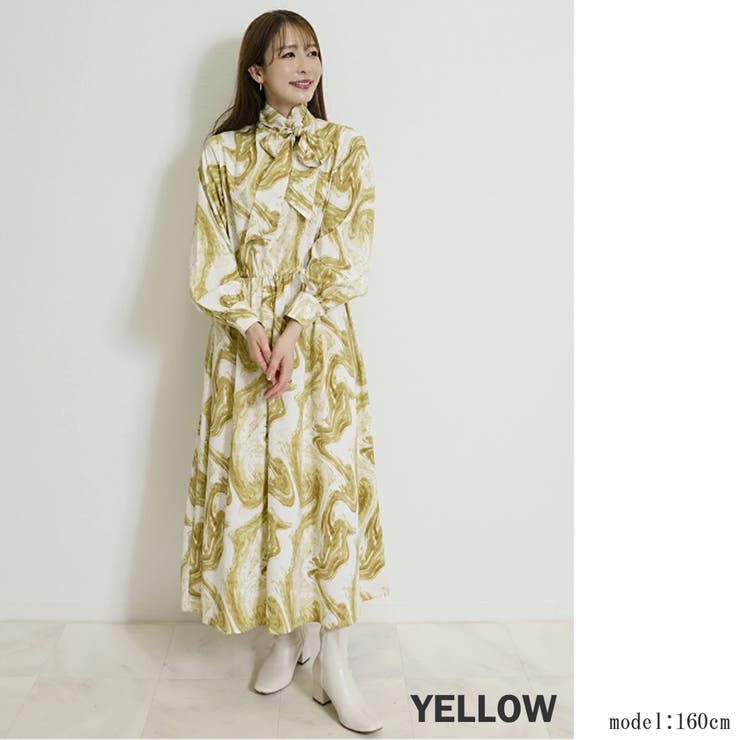 ワンピース きれいめ マーブル | SJ ONLINE STORE | 詳細画像11 