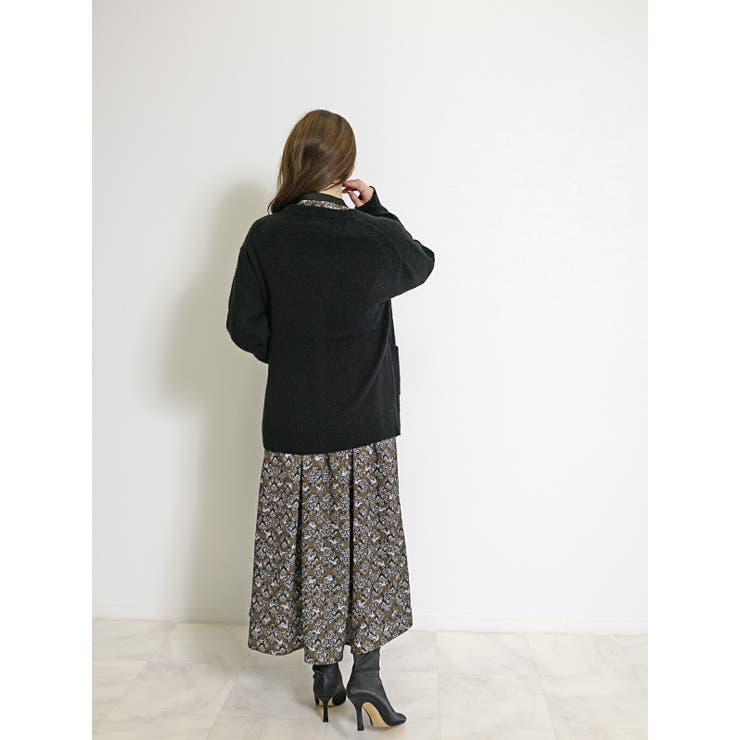 キャメル100% カーディガン レディース | SJ ONLINE STORE | 詳細画像9 