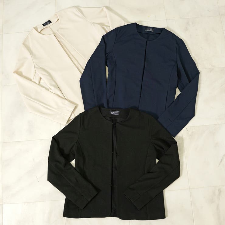 ジャケット レディース ノーカラー | SJ ONLINE STORE | 詳細画像3 
