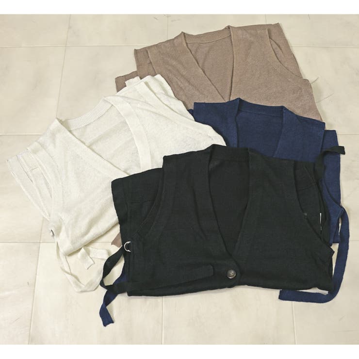 麻100% ジレ レディース | SJ ONLINE STORE | 詳細画像19 