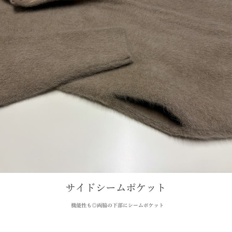 ブルーフォックス100% ニットジャケット レディース | SJ ONLINE STORE | 詳細画像7 