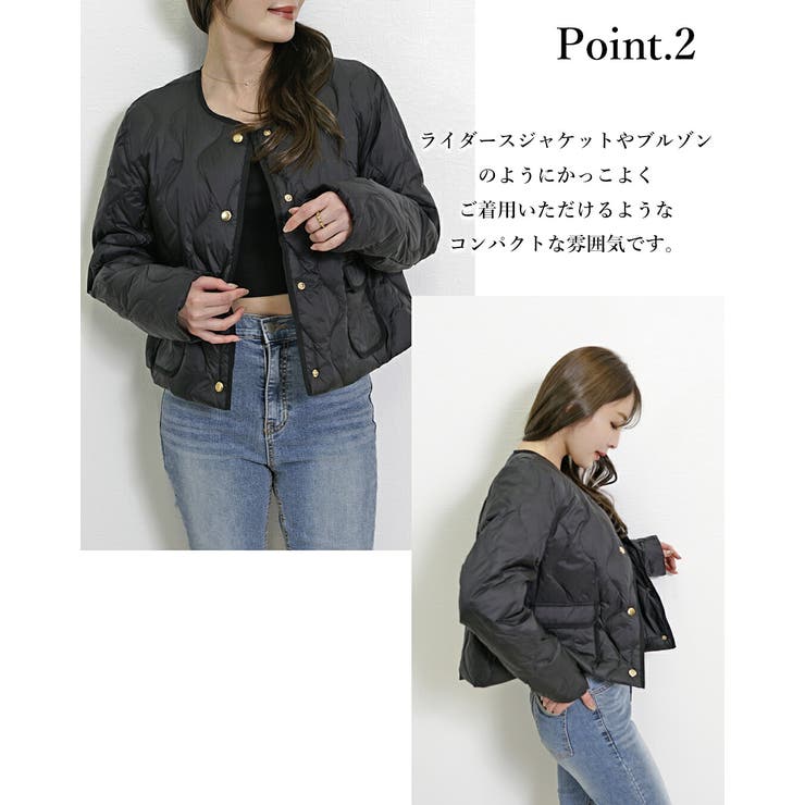 ダウンジャケット レディース ショート丈 | SJ ONLINE STORE | 詳細画像5 