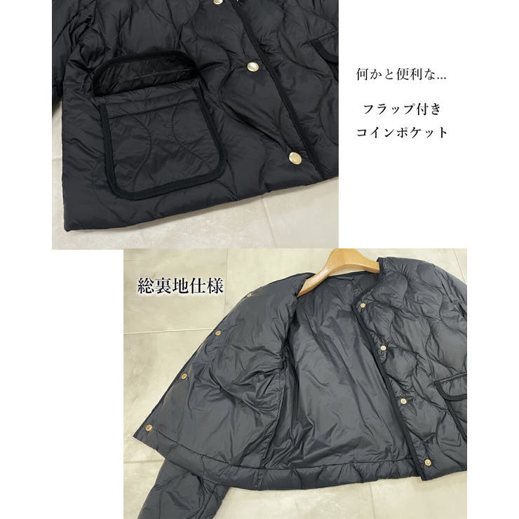 ダウンジャケット レディース ショート丈 | SJ ONLINE STORE | 詳細画像18 