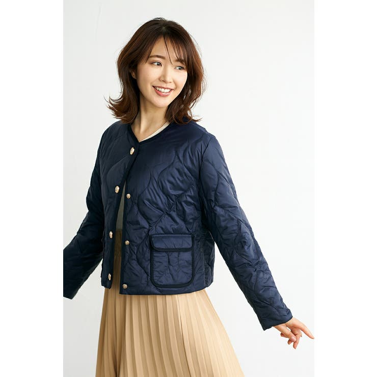 ネイビー | ダウンジャケット レディース ショート丈 | SJ ONLINE STORE