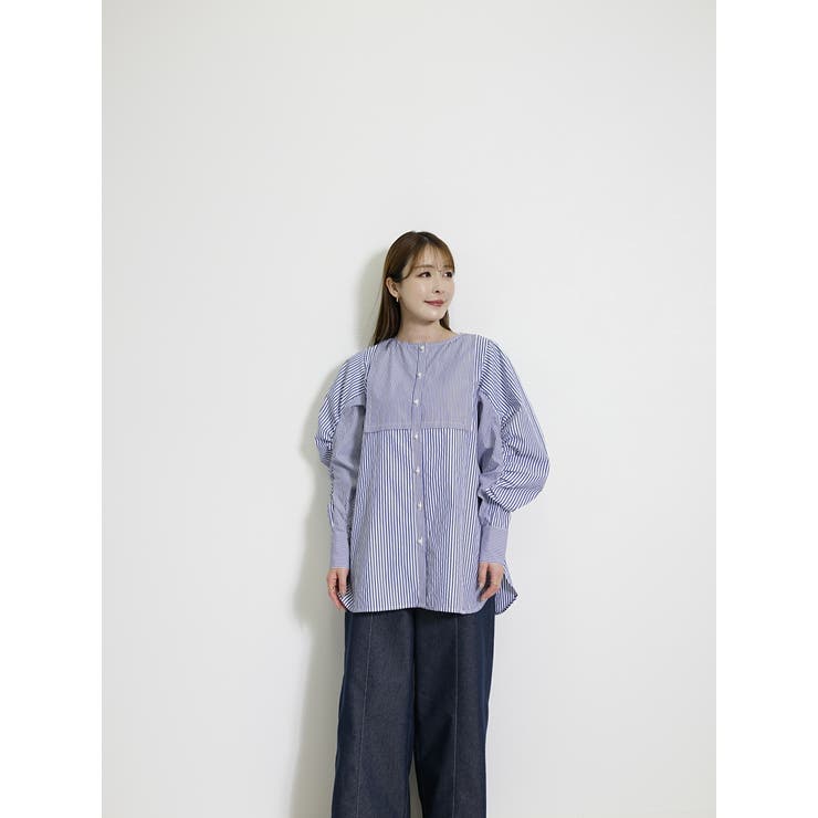 ストライプxストライプ | ストライプ シャツ レディース | SJ ONLINE STORE