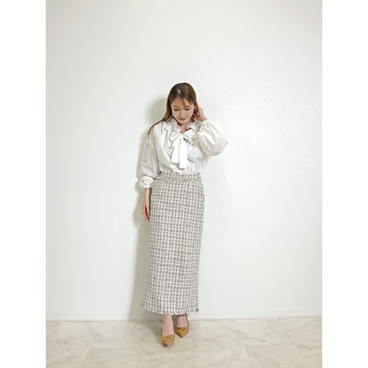 ホワイト | スカート ロング タイト | SJ ONLINE STORE