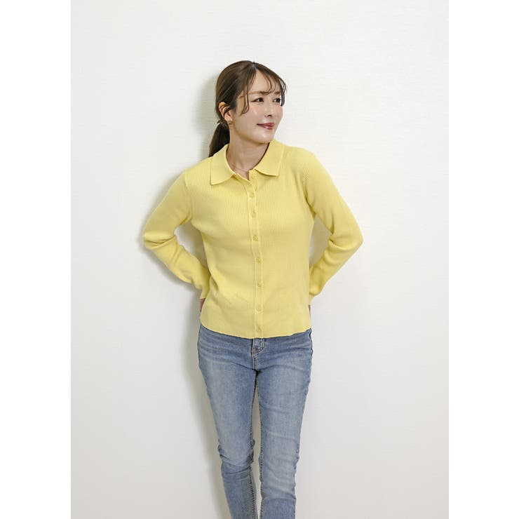 イエロー | カーディガン レディース 秋 | SJ ONLINE STORE