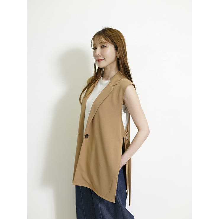 ブラウン【NEW】 | ジレ レディース 上品 | SJ ONLINE STORE